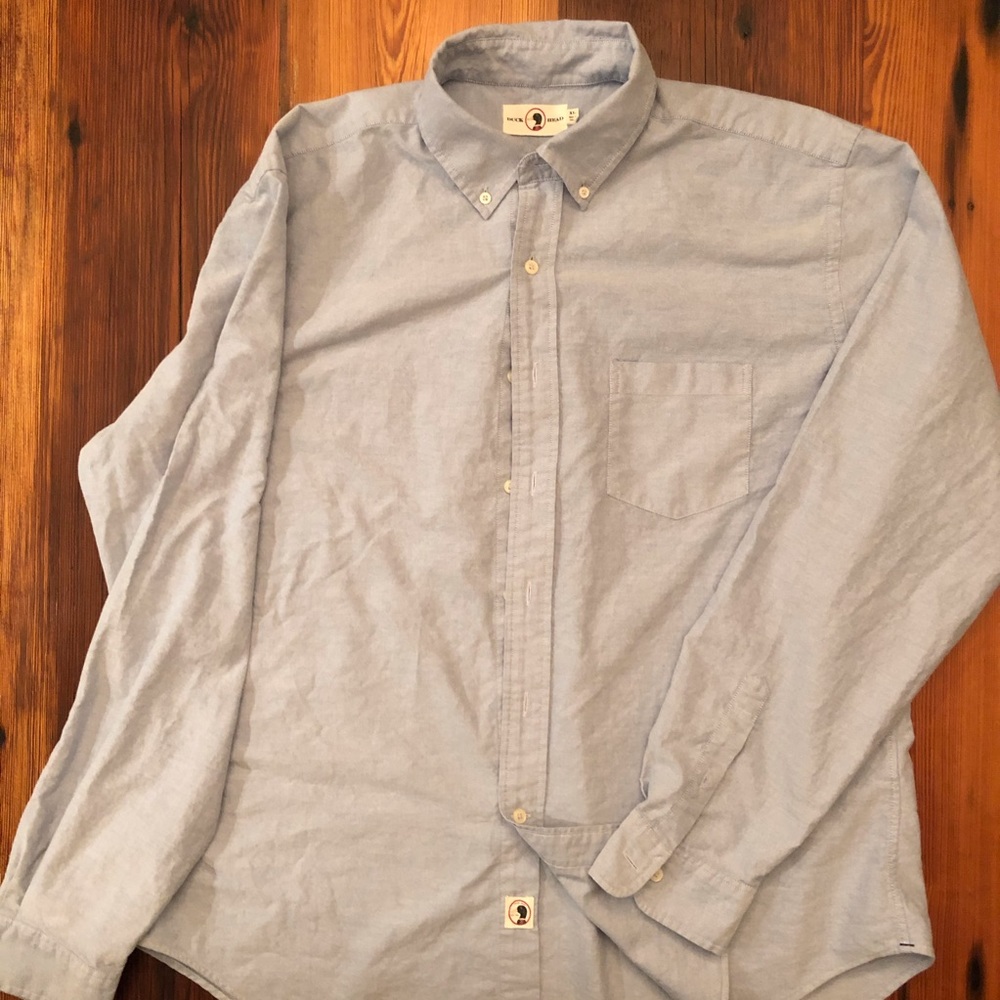 Duck Head Oxford cloth button down blue, L